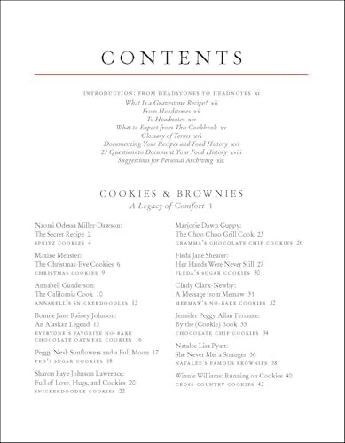 To Die For: A Cookbook of Gravestone Recipes