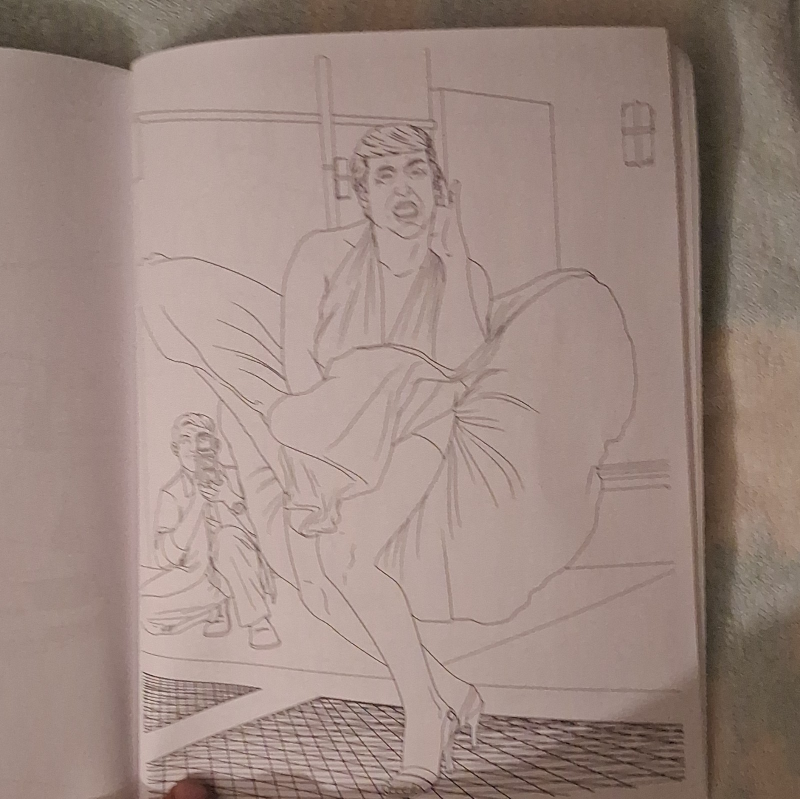 The Trump Coloring Book by M.G. Anthony, Paperback, Post Hill Press, Humor