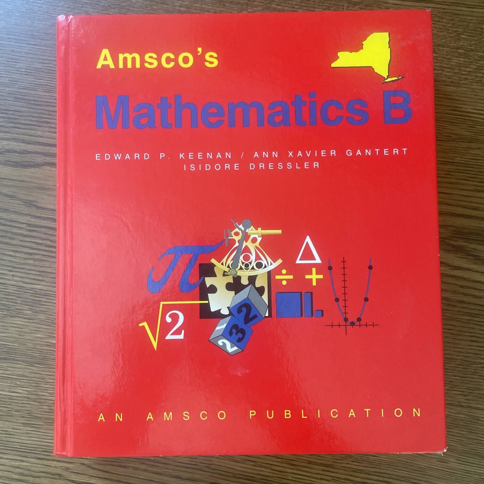 Mahtematics B AMSCO NY Hardcover ISBN 1567655505