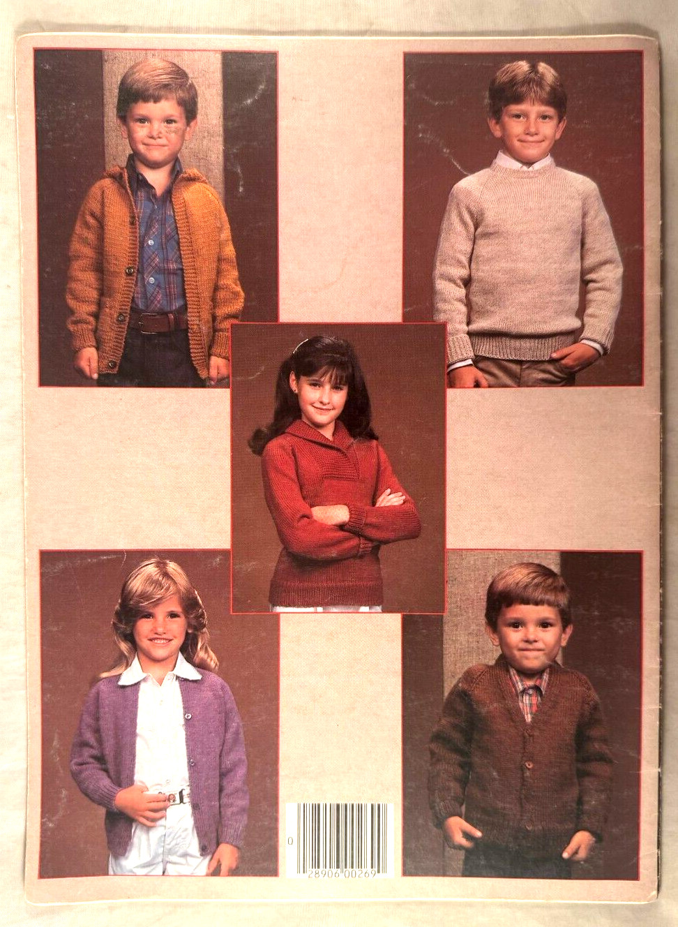Knitted Raglans for Children – Leisure Arts #263 – 8 Classic Designs