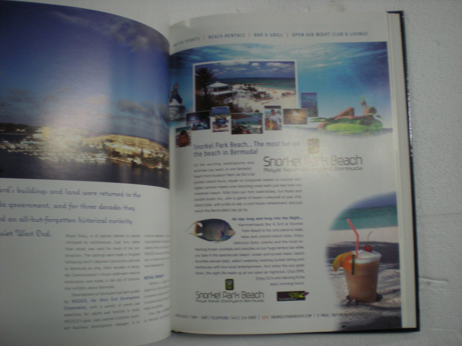 Experience Bermuda HARDBOUND COFFEE TABLE BOOK VISITORS GUIDE 276 pages