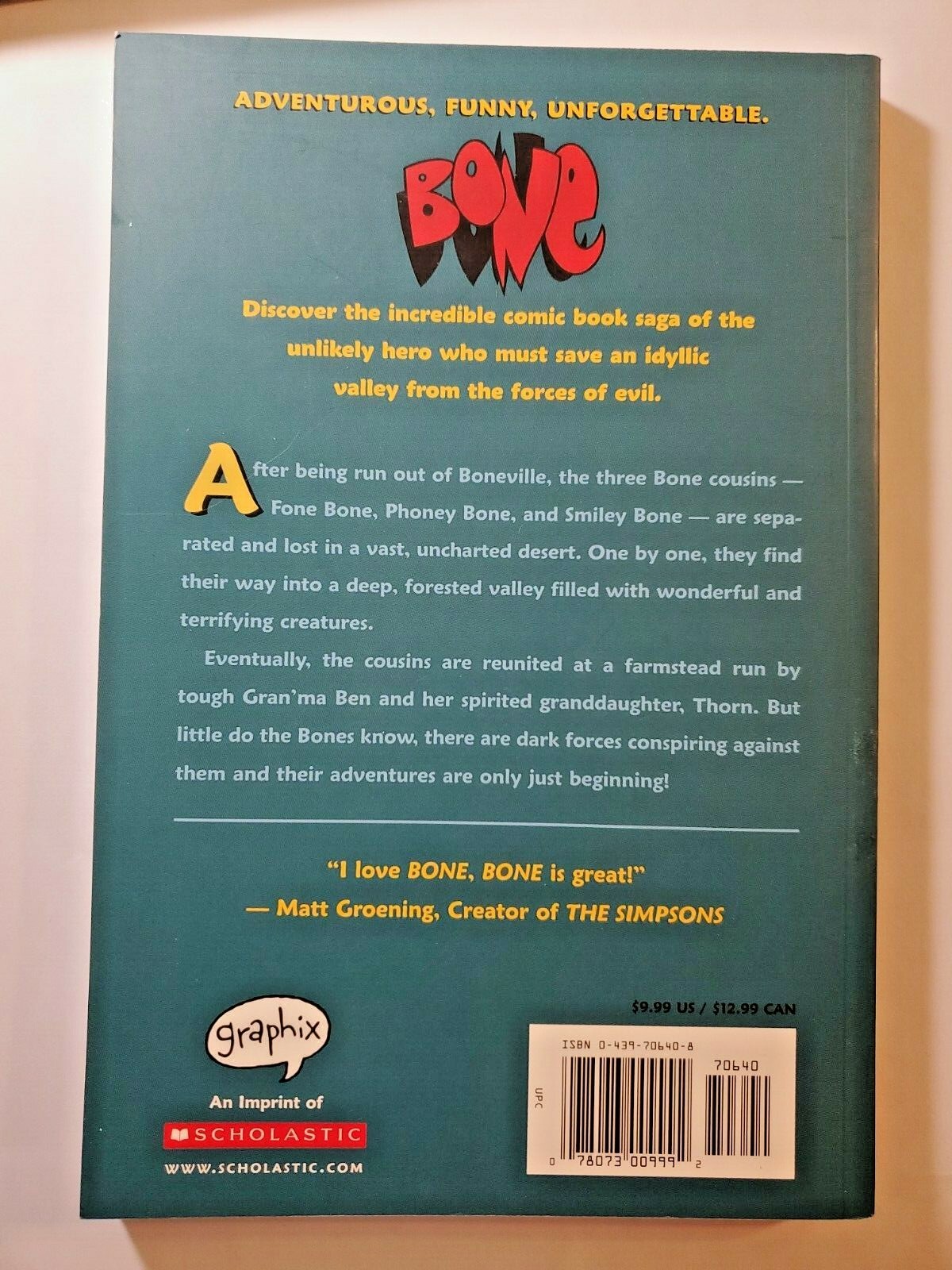 Bone Ser.: Out from Boneville by Jeff Smith (2005, Trade Paperback)