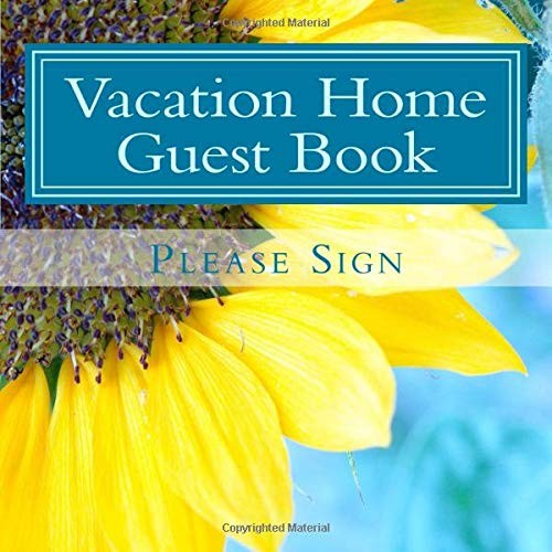 VACATION HOME GUEST BOOK: 210 PAGES, LARGE PRINT GUEST By Lisa Marie Smith *NEW*