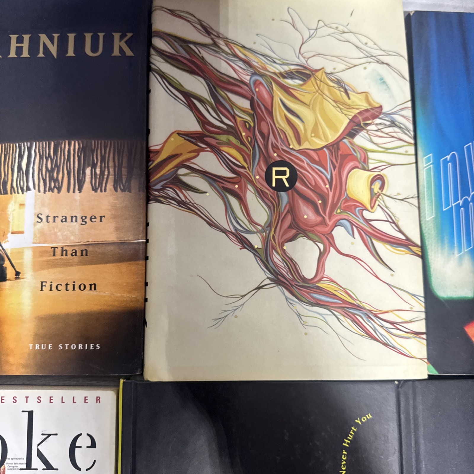Chuck Palahniuk Book LOT Of 7 1st Addition Hardcovers & 2 Paperbacks