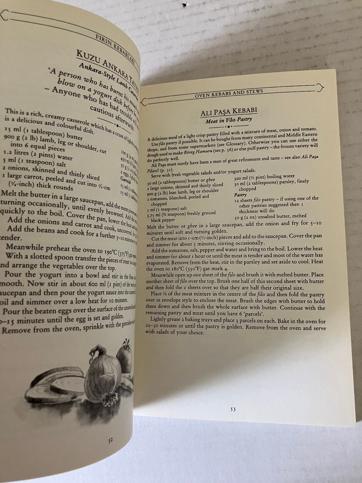 A Turkish Cookbook Arto der Haroutunian 1987 First Impression Ebury Press PB