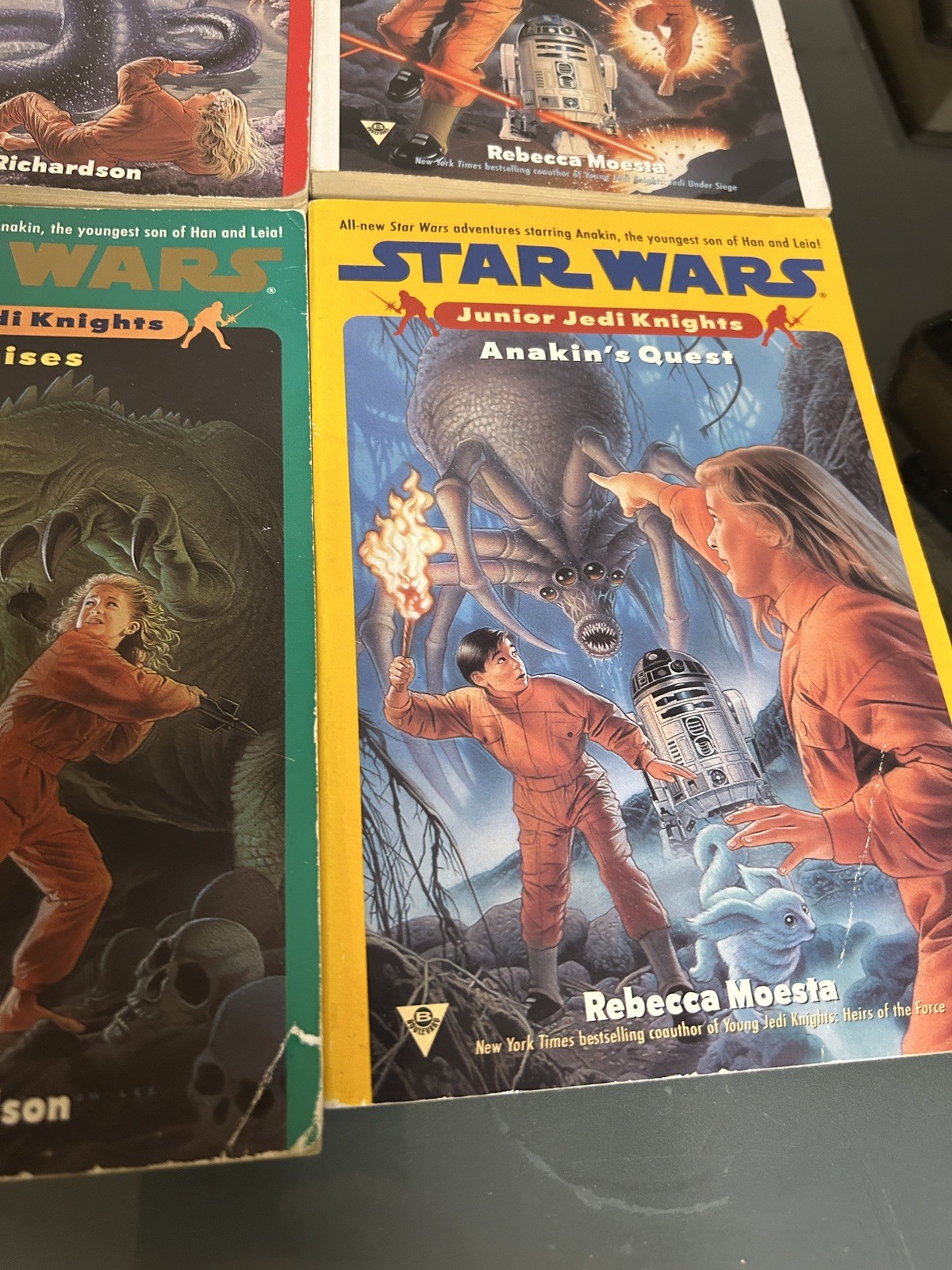 Star Wars 1995 Scholastic Junior Jedi Knights Books Set – Used/Read Description