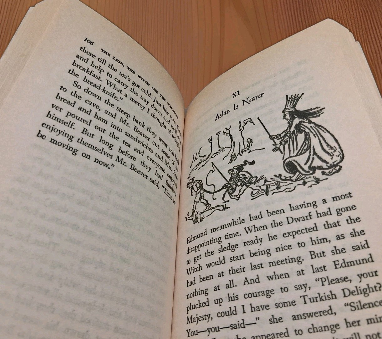 The Lion, the Witch and the Wardrobe CS Lewis First Collier Books Edition 1970