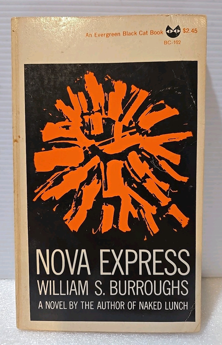 William S. Burroughs NOVA EXPRESS 1965 PB Evergreen/Black Cat