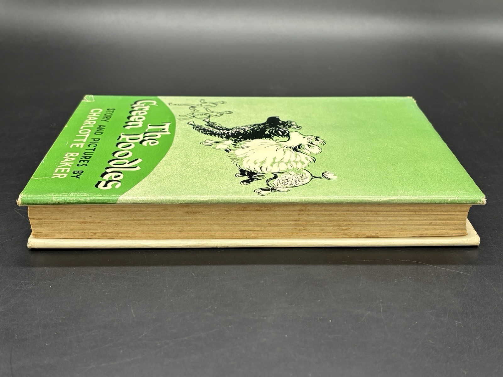 The Green Poodles By Charlotte Baker~1956 TRUE First Edition/First Printing HCDJ
