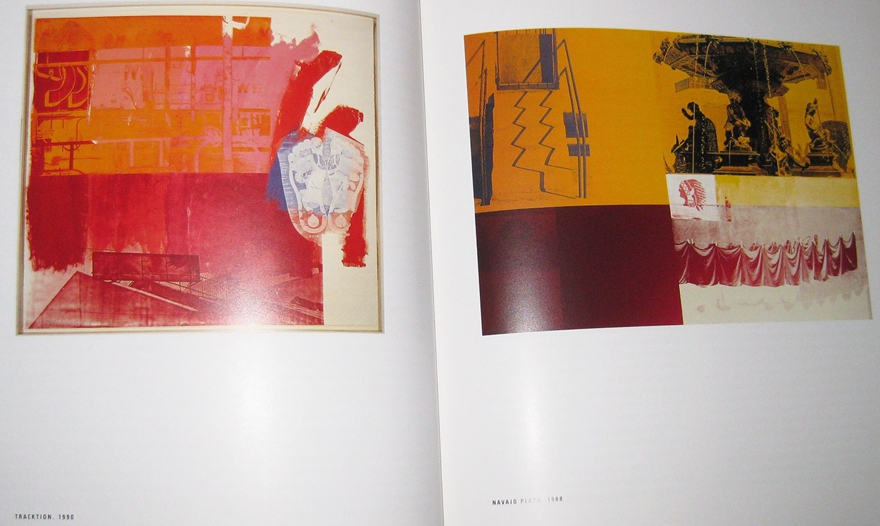Rauschenberg Night Shades and Urban Bourbons exhibition catalog 9 in X 10.25 in.