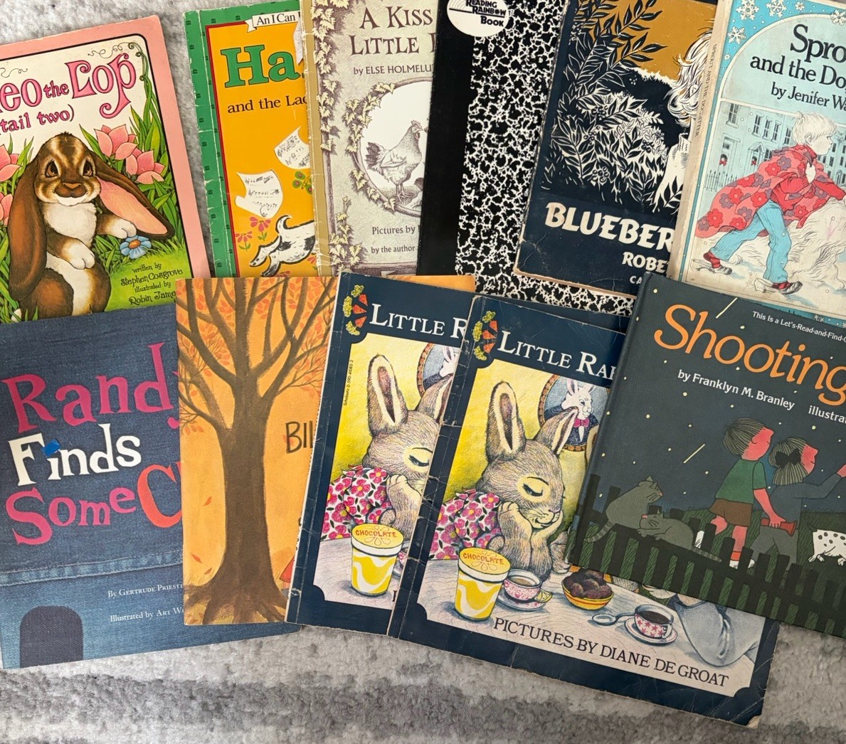 Lot of 65+ Vintage Books, I Can Read, Weekly Reader, Pickles, Harper & Row etc.