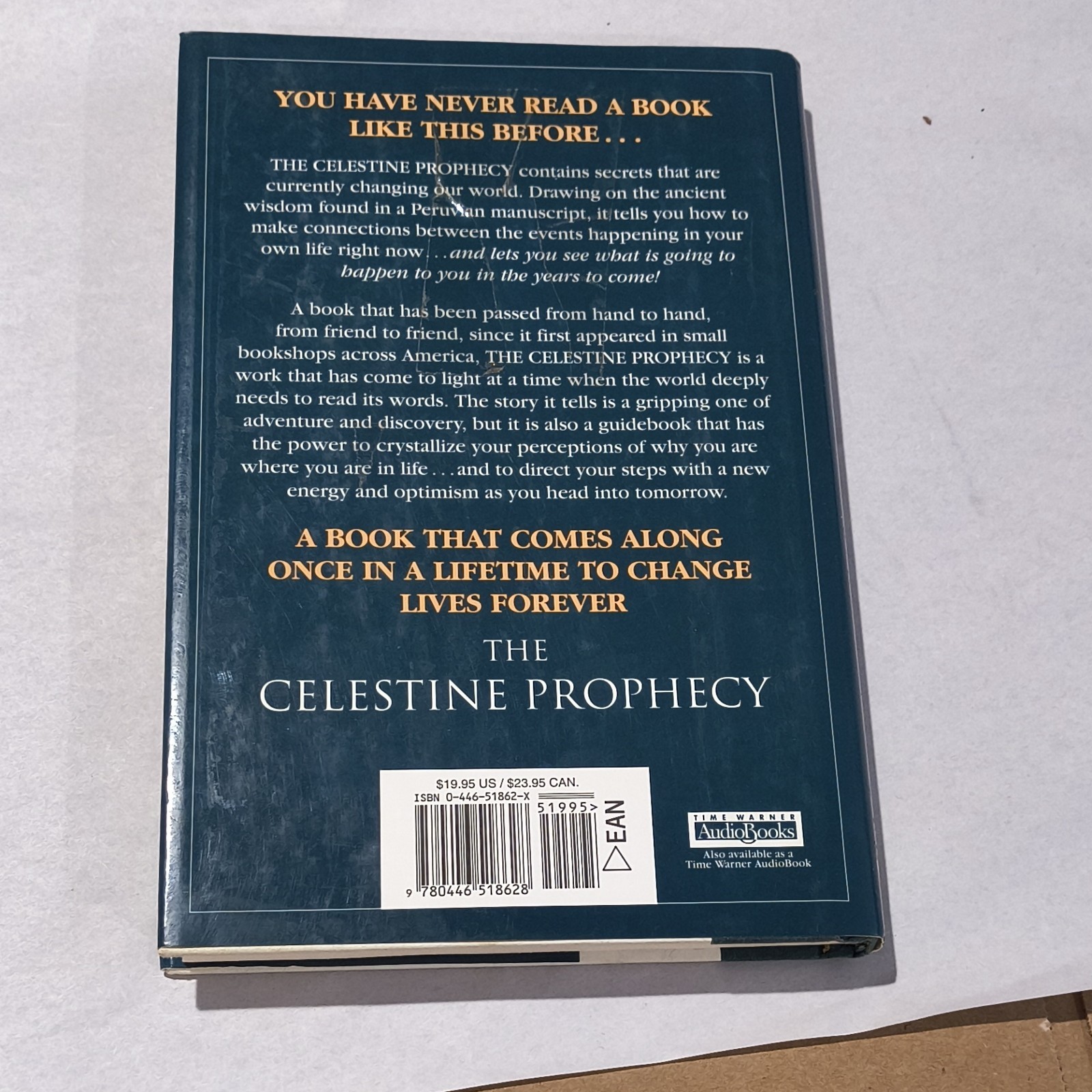 The Celestine Prophecy by James Redfield Paperback Adventure Spirituality Novel