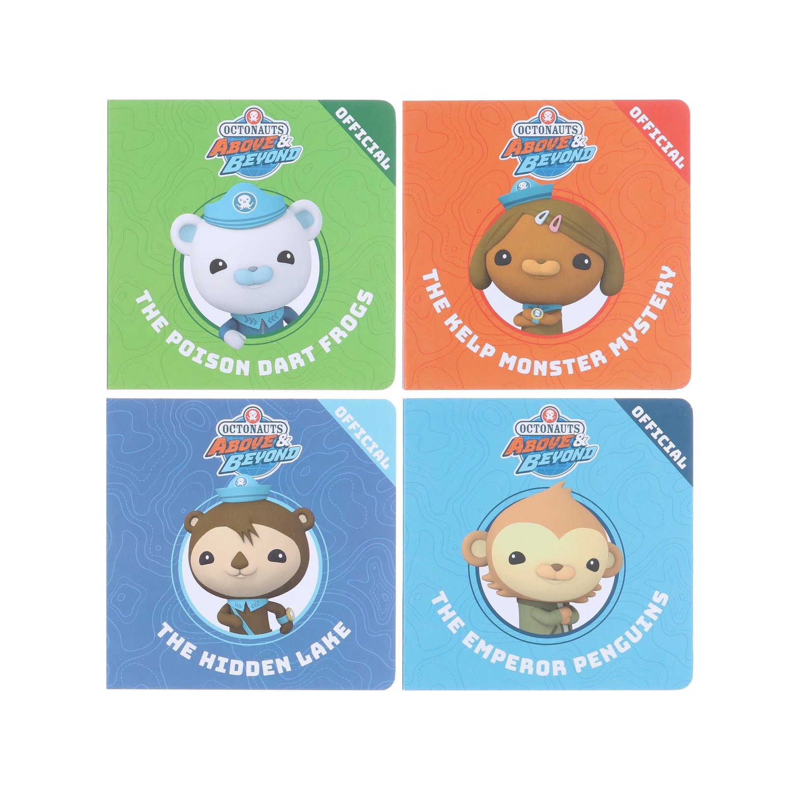 Octonauts Above & Beyond Little Library 4 Books Box Set – Ages 3+ – Board Book