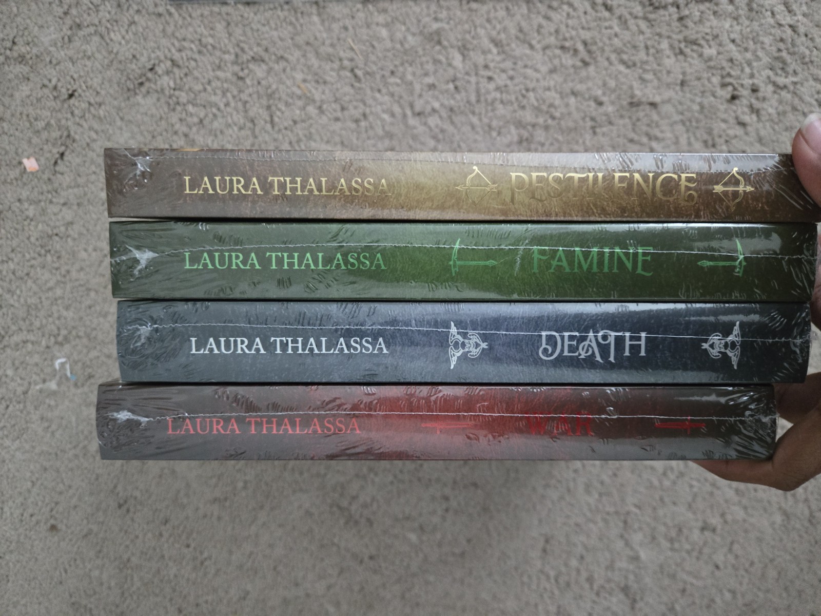 The Four Horsemen Laura Thalassa Signed Books For Days Crate Editions Fantasy