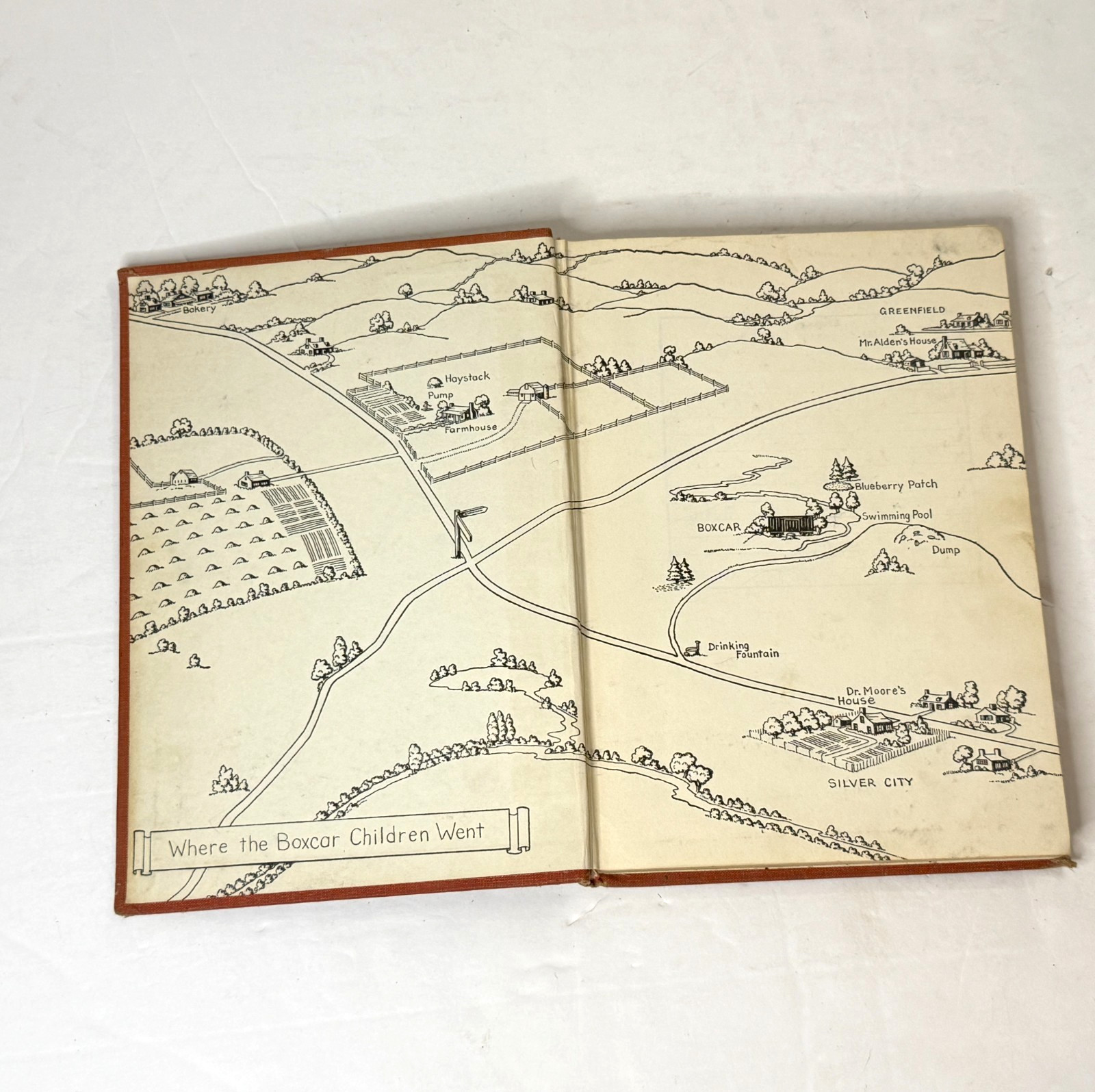 The Boxcar Children by Gertrude Chandler Warner Illus by L. Kate Deal 1950 GOOD