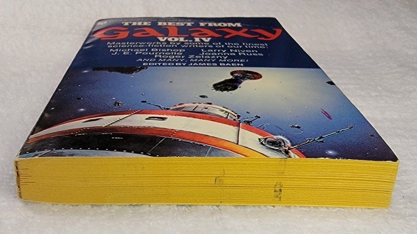 The Best From Galaxy Vol. IV Edited by James Baen Award SF 1976 Unread Copy