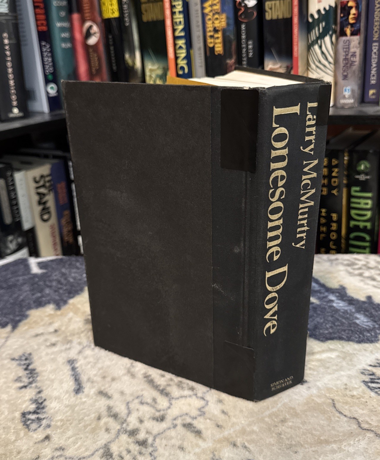 Lonesome Dove – Larry McMurtry (1985, Hardcover) First Edition/Late, ROUGH Cond.