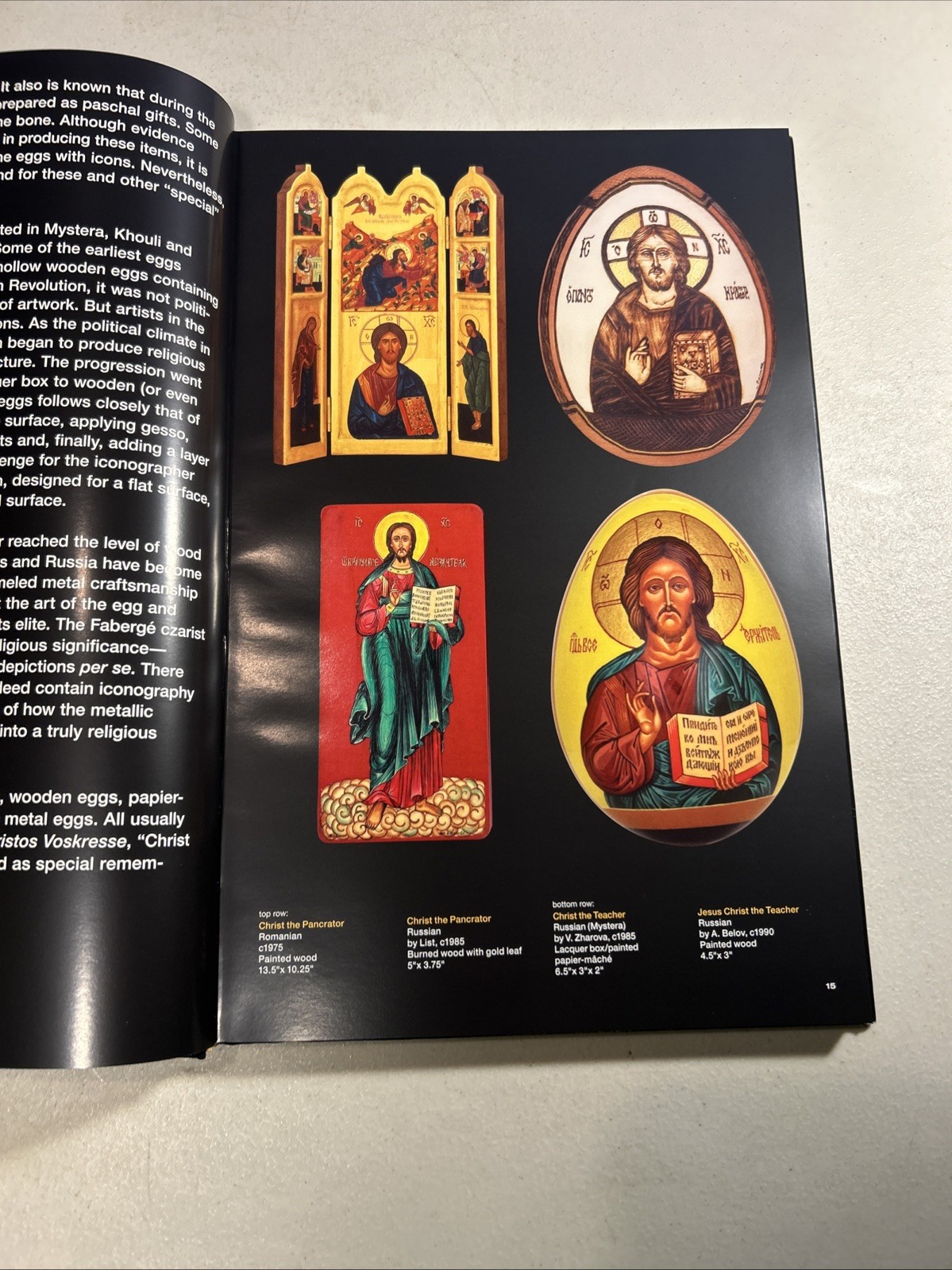 „EASTER EGGS & ART“ by Robert & Yvonne Klancko Knights of Columbus Museum -HC/DJ
