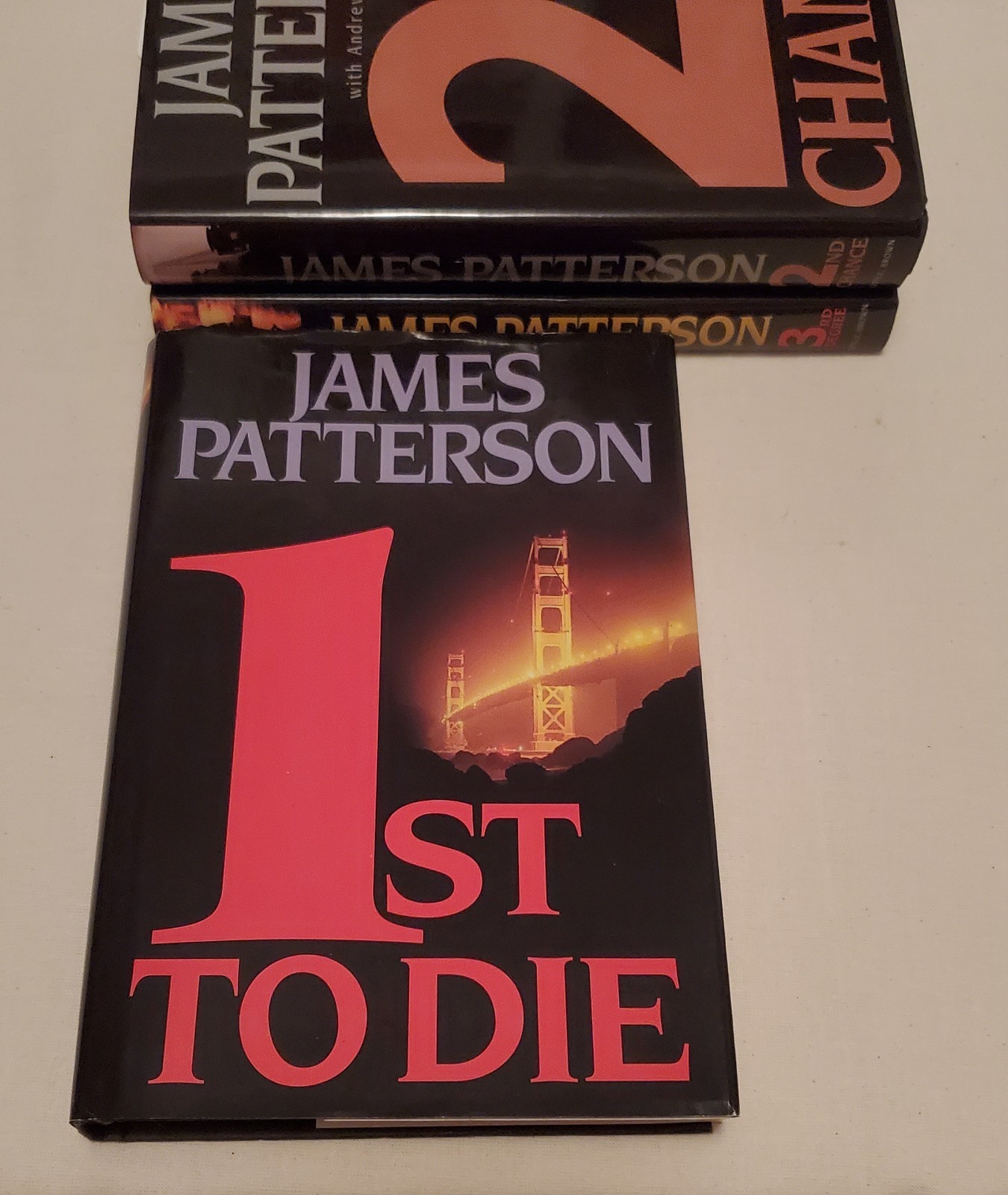 James Patterson Women’s Murder Club Books 1-3 HC Lot Crime Mystery Fiction