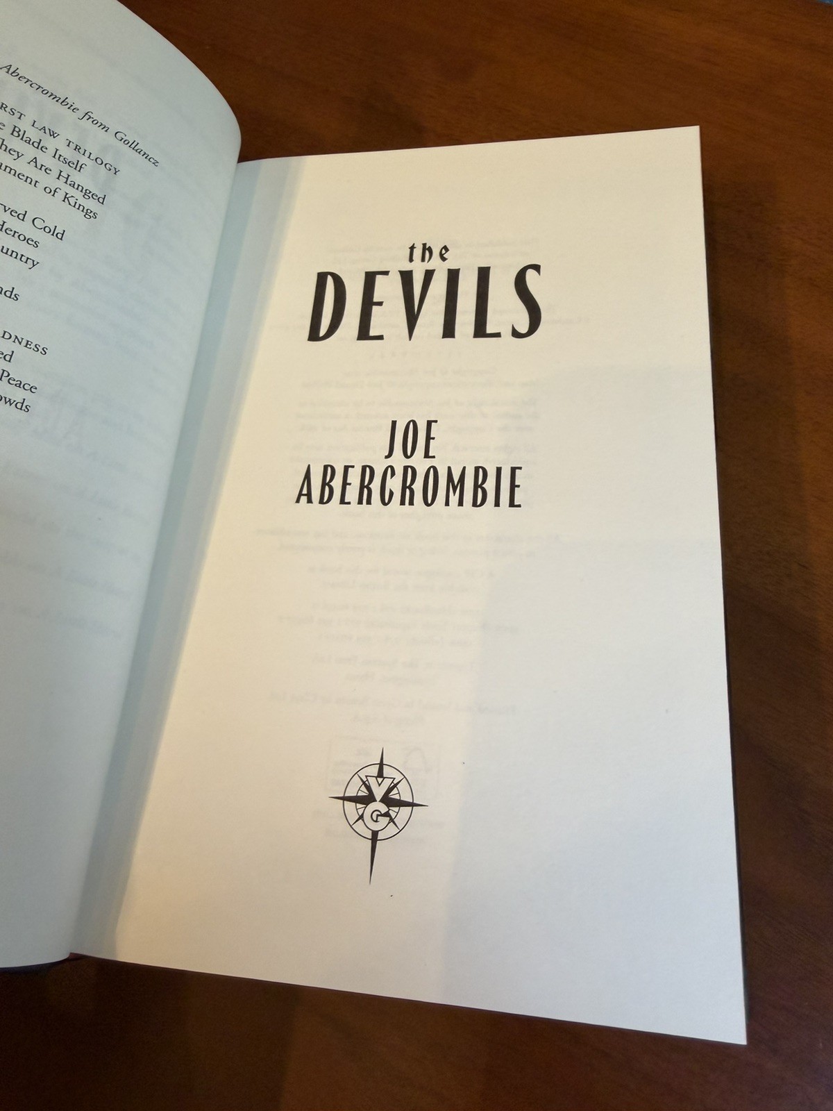 The Devils (Broken Binding Unsigned Limited Edition) Joe Abercrombie