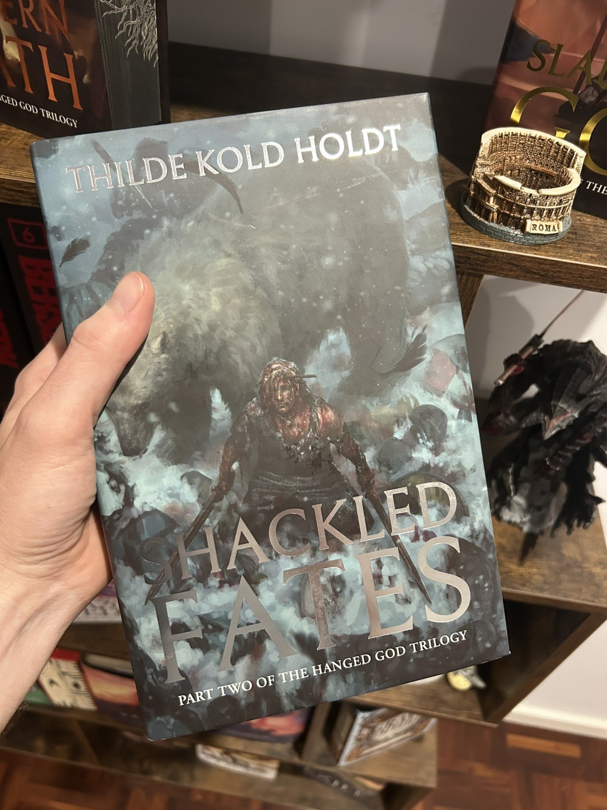Broken Binding The Hanged God Trilogy Tier 1 Thilde Kold Holdt Sprayed # 1st Ed