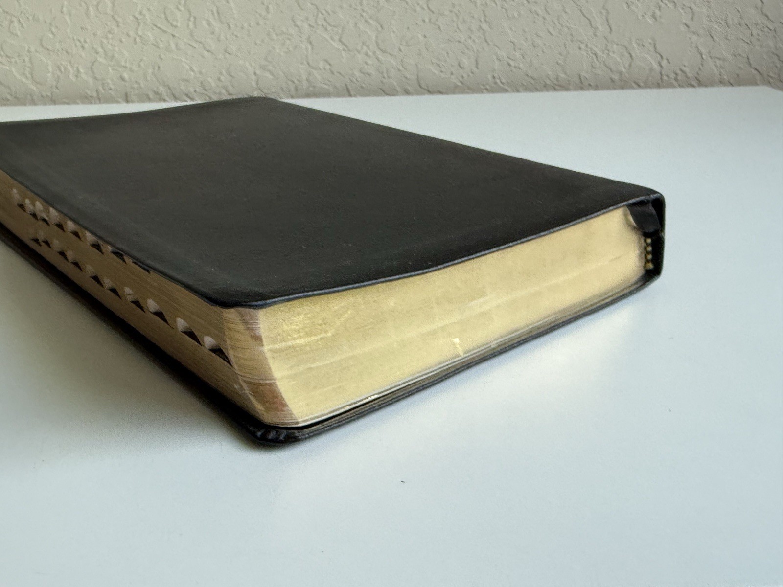Tim Lahaye Prophecy Study Bible KJ Genuine Black Leather Red Letter Edition