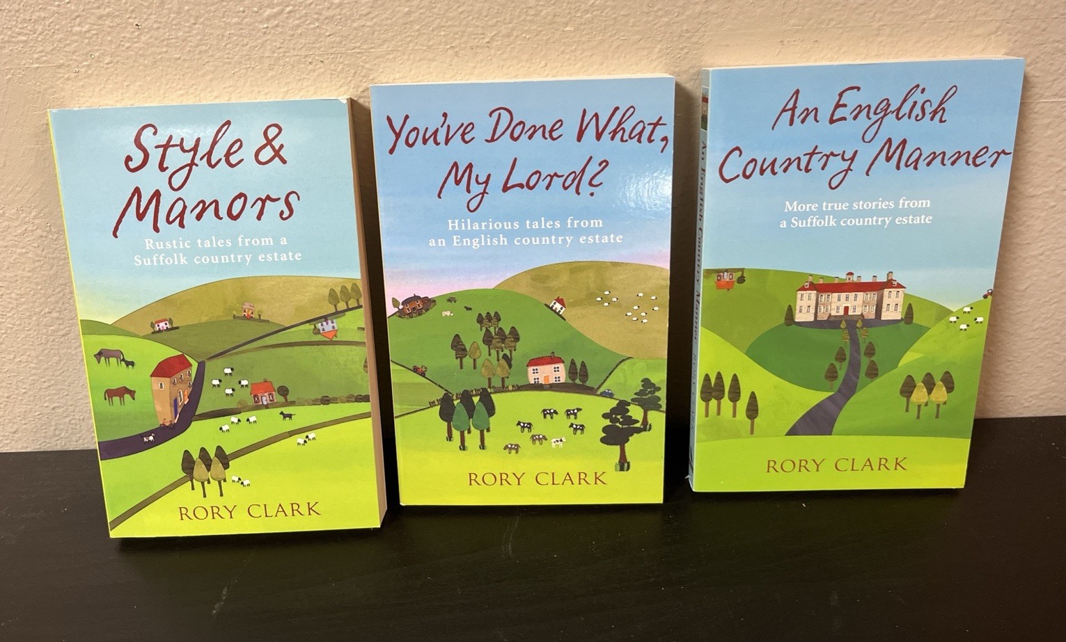 Rory Clark , 3 Paperbacks