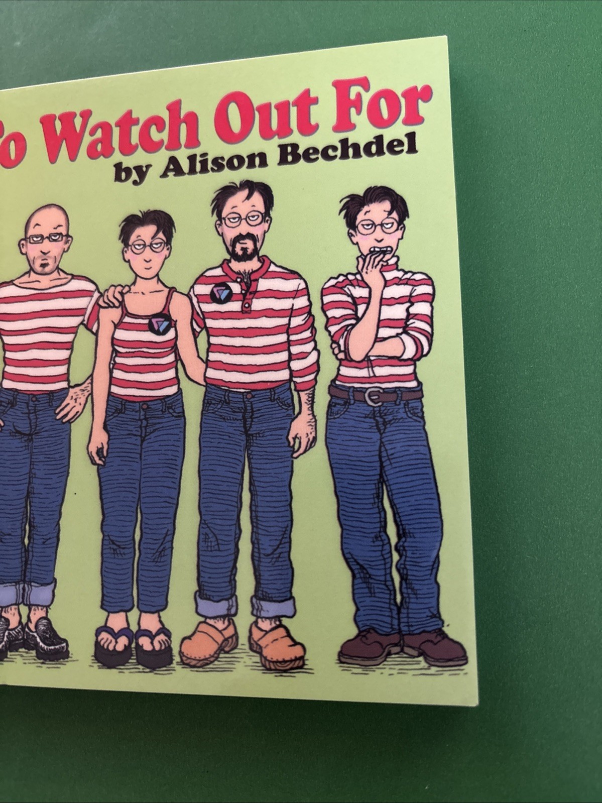 Post-Dykes to Watch Out For -Paperback Alison Bechdel Firebrand Books 2000 NEW