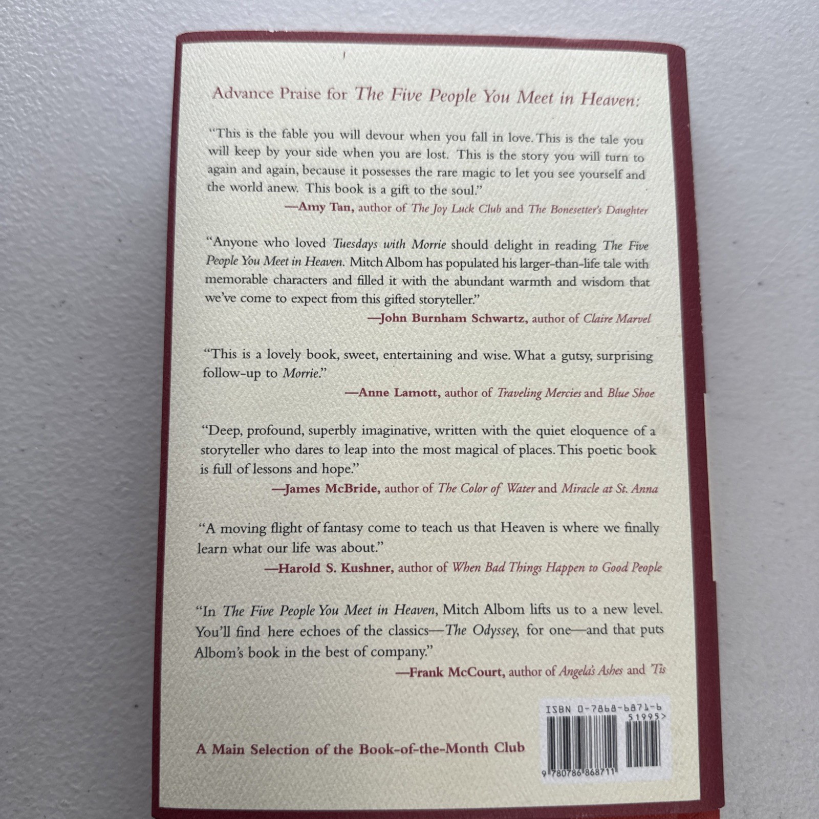 Lot Of Three Books By Mitch Albom