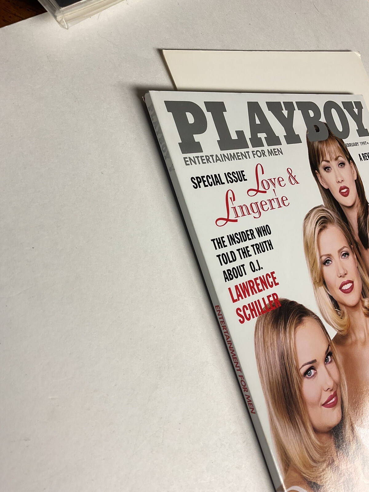 PLAYBOY February 1997-Love and Lingerie, John Kennedy Jr., Sexual Revolution 9.2