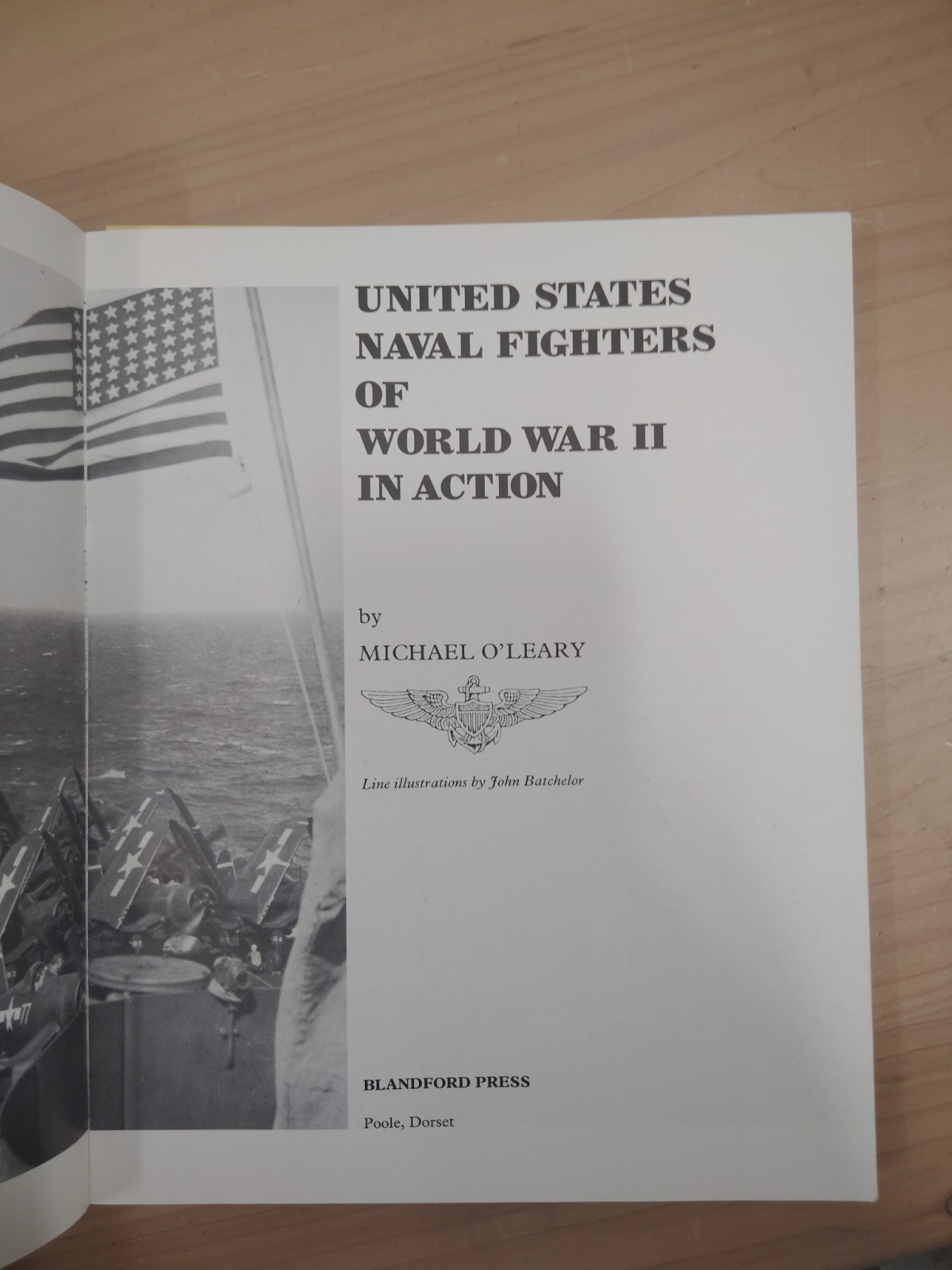 United States Naval Fighters WWII In Action Michael O’Leary Blandford Press(C)