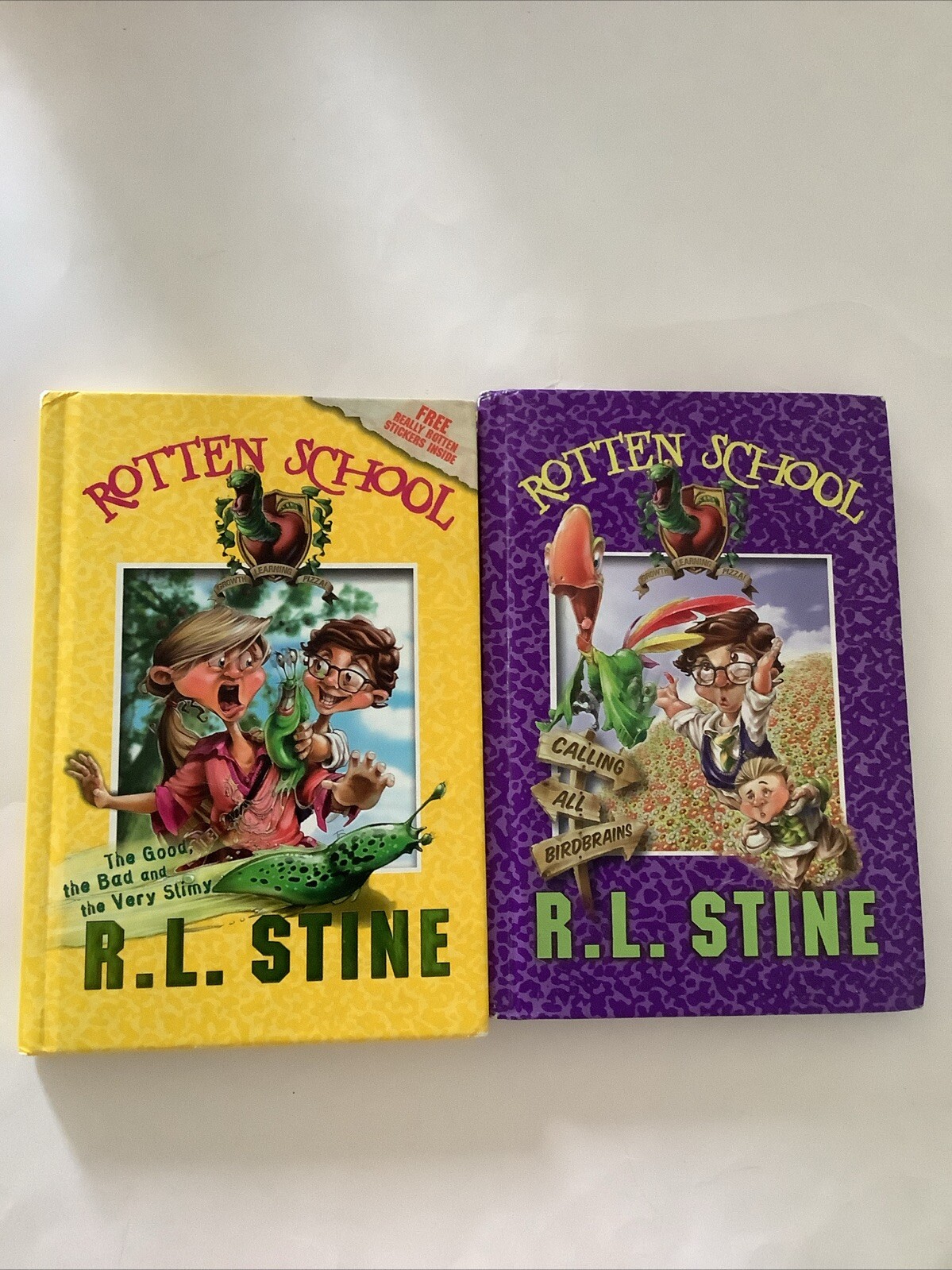 RL Stine Rotten School Series Lot Of 2 #3 #15
