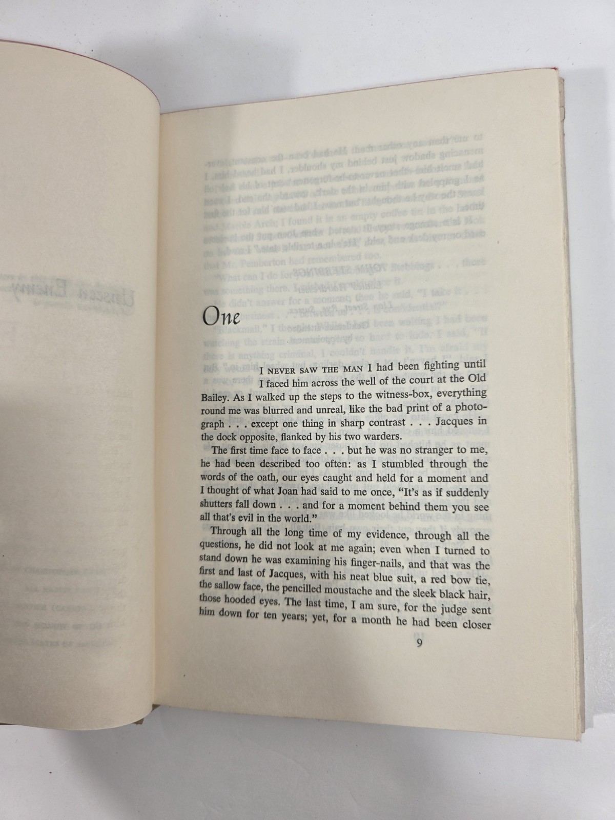 Unseen Enemy Christopher Landon 1957 Book Club Edition Ellen Raskin Doubleday