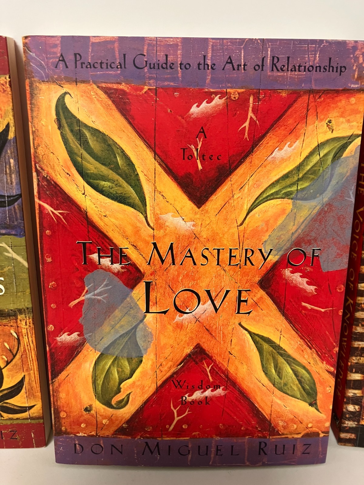 Lot of 3 Don Miguel Ruiz Voice of Knowledge Mastery of Love Four Agreements NEW