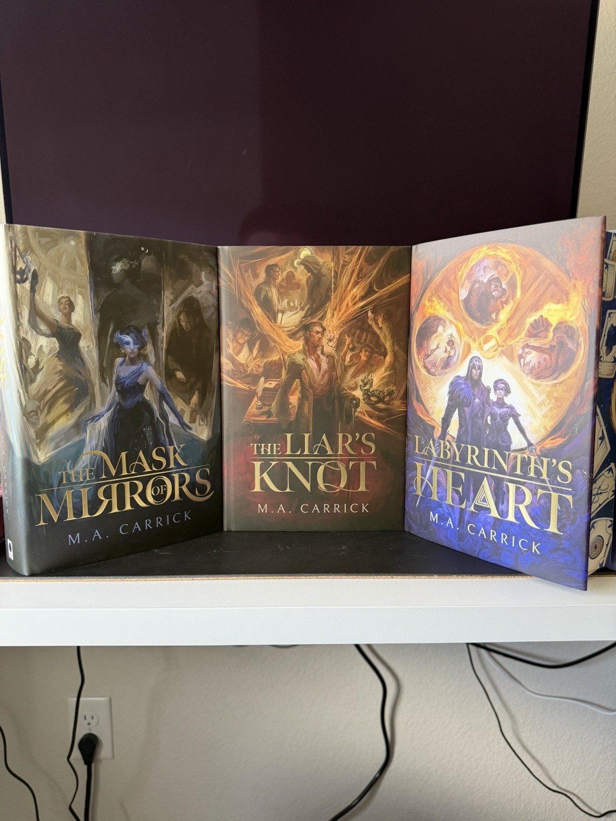 The Broken Binding – Rook & Rose Trilogy by M.A. Carrick