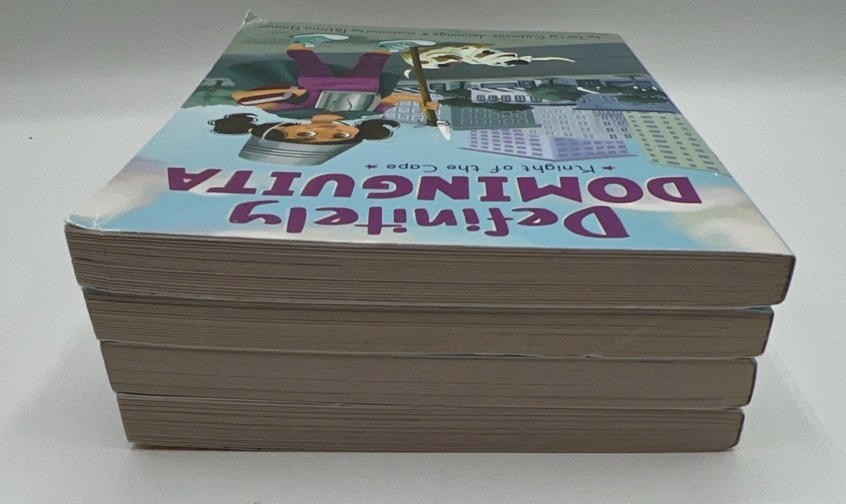 4 – DEFINITELY DOMINGUITA AWESOME ADVENTURES COLLECTION BOOK LOT