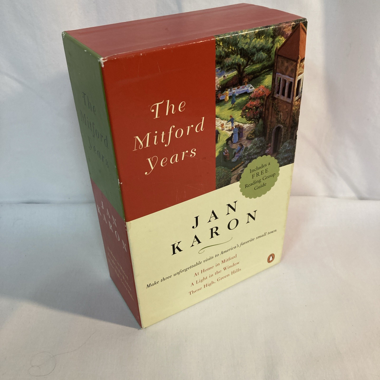 JAN KARON : The Mitford Years Boxed Set Book Volumes 1-3 One Owner-EUC