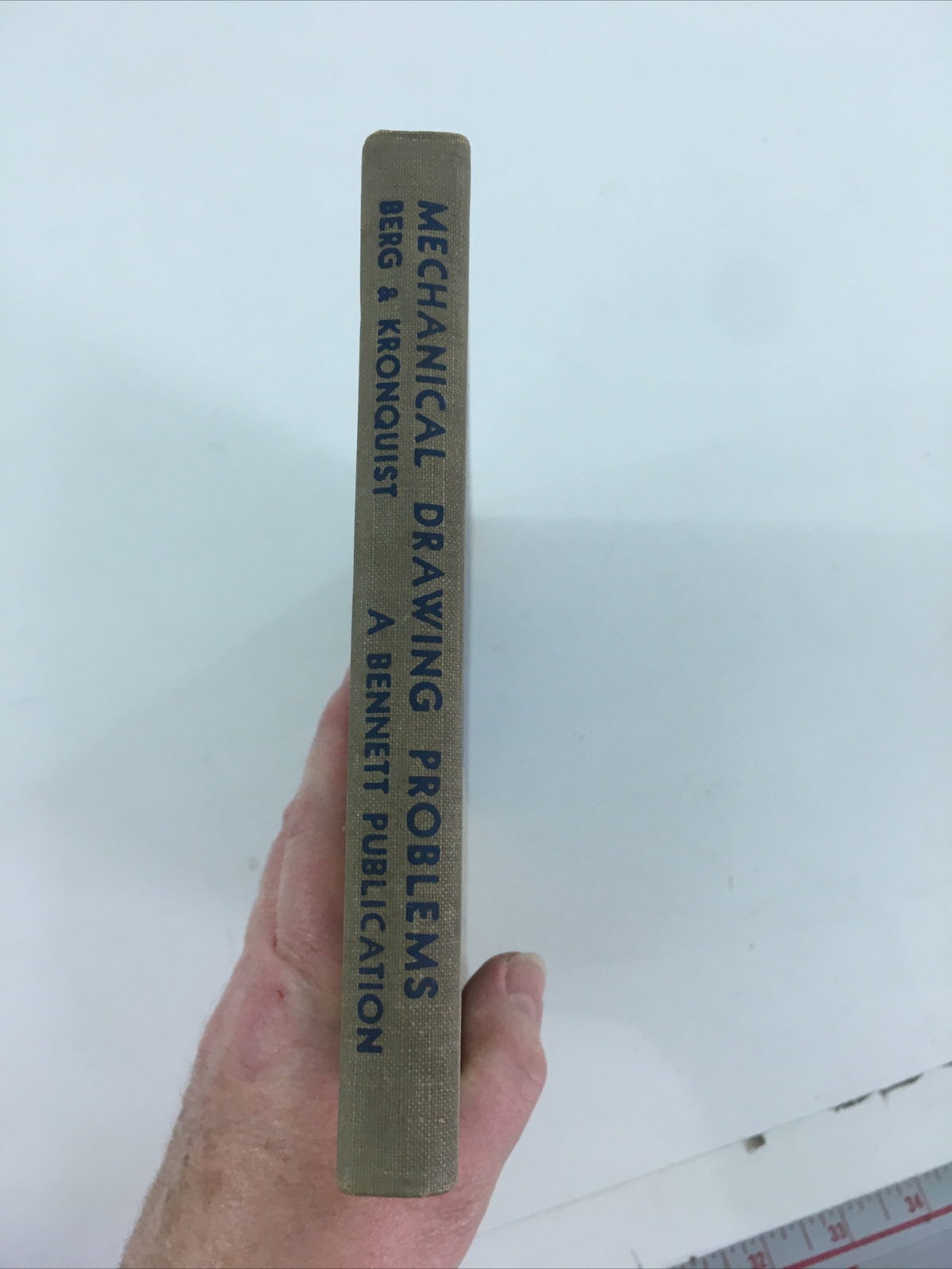 Mechanical Drawing Problems – Edward Berg (1956, Hardcover)