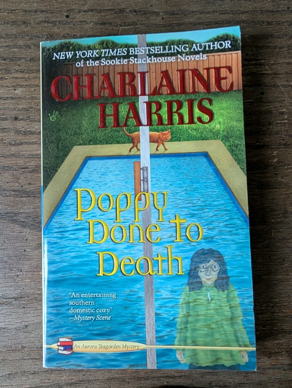 Lot of 4 Charlaine Harris Aurora Teagarden Series PB #4,5,6,8 1990s