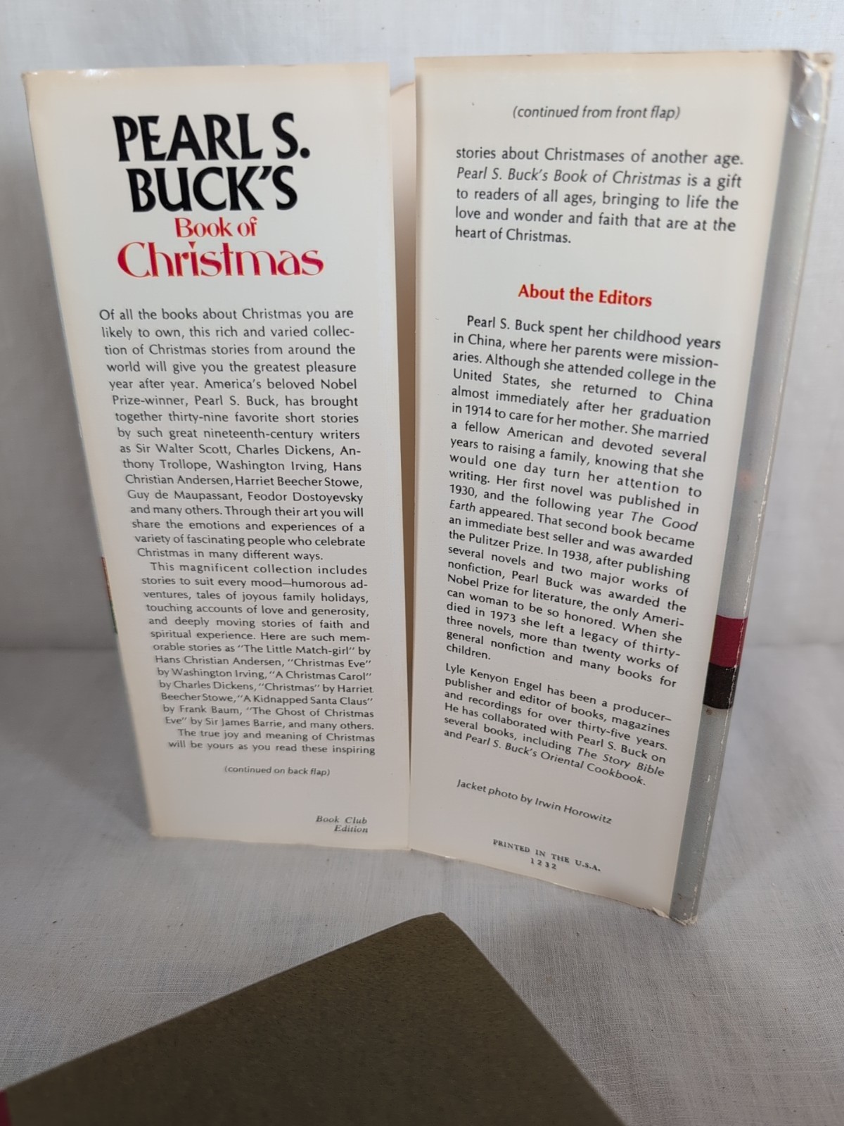 Pearl S. Buck’s Book of Christmas by Pearl S. Buck (1974, Hardcover)