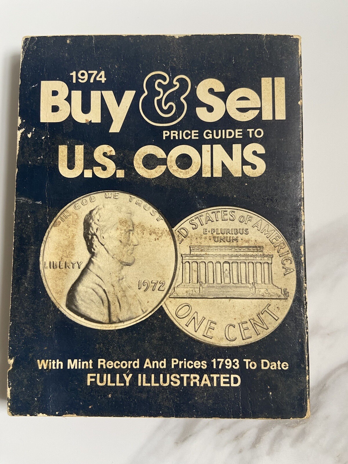 Vintage U.S Coin & Paper Money Catalog Lot 1974 Stack’s Guide Price Guide Pocket