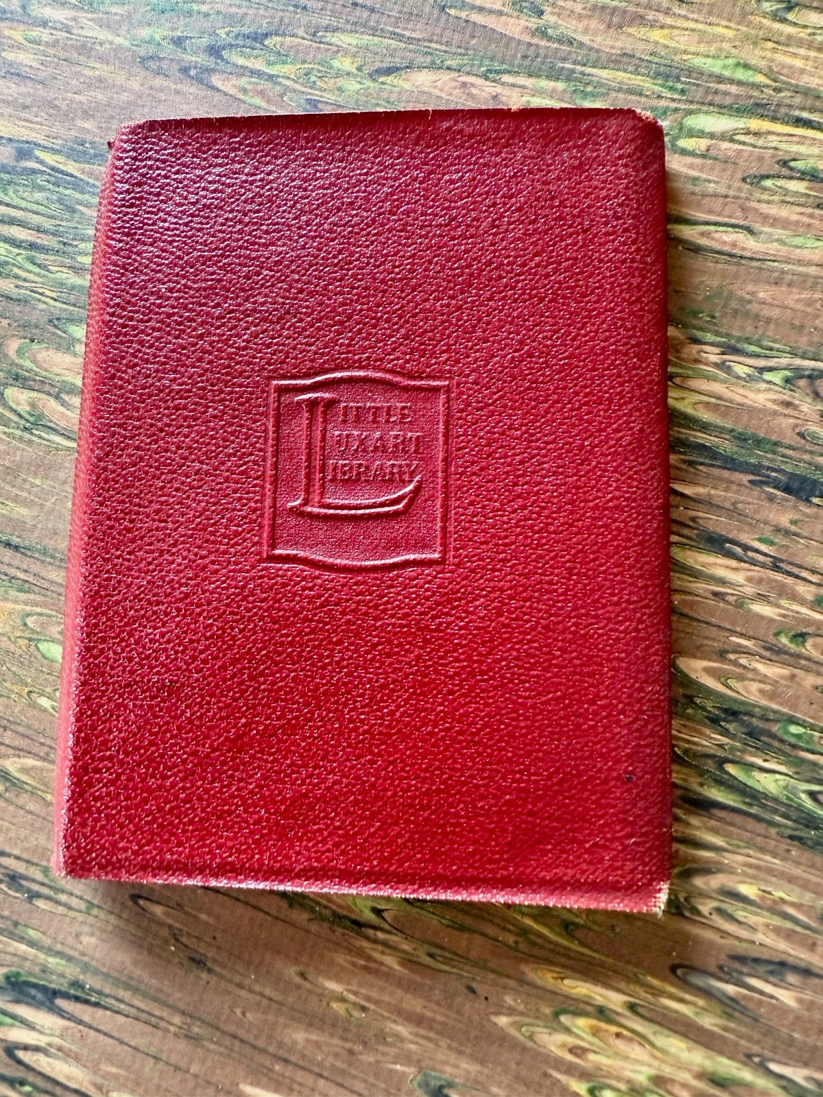 1921 Small Book Bab Ballads W.S. Gilbert Classic Literature NY Little Leather