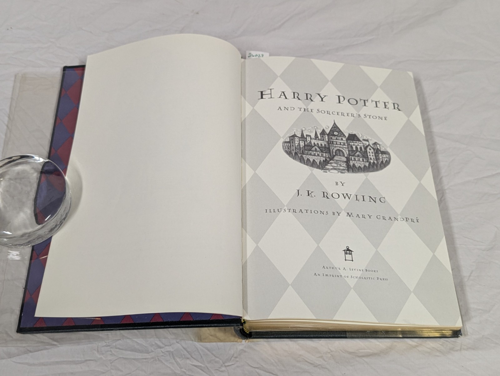 Collector’s Edition Harry Potter The Sorcerer’s Stone First Edition Leather