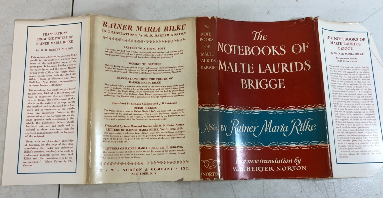 The Notebooks of Malte Laurids Brigge, Rilke, 1949, E-119