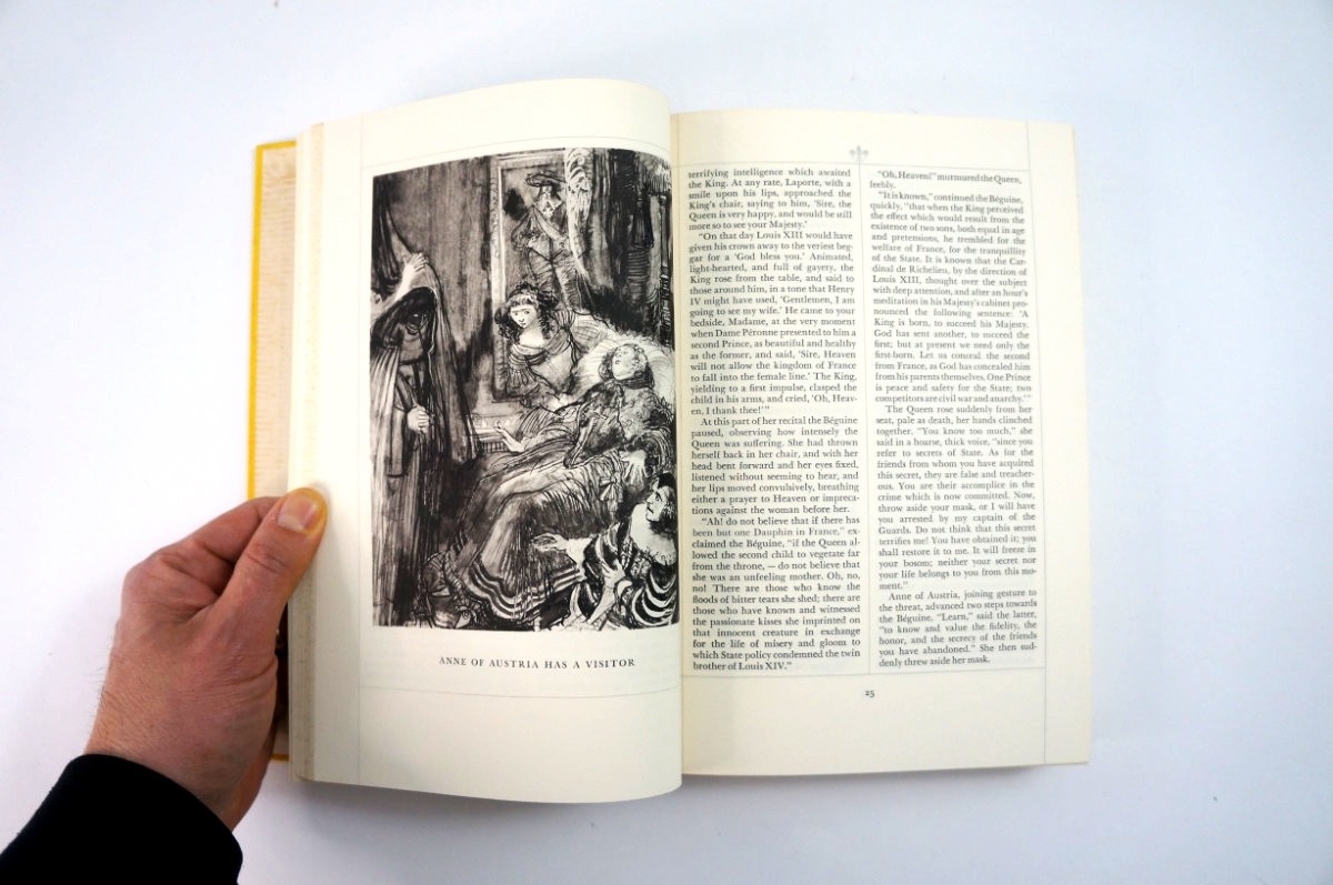 The Man in the Iron Mask by Alexandre Dumas 1964 Heritage Press HC Slipcase