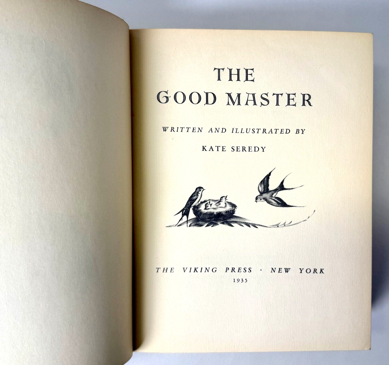 The Good Master, Kate Seredy, 1935 First Edition First Print HCDJ in Mylar