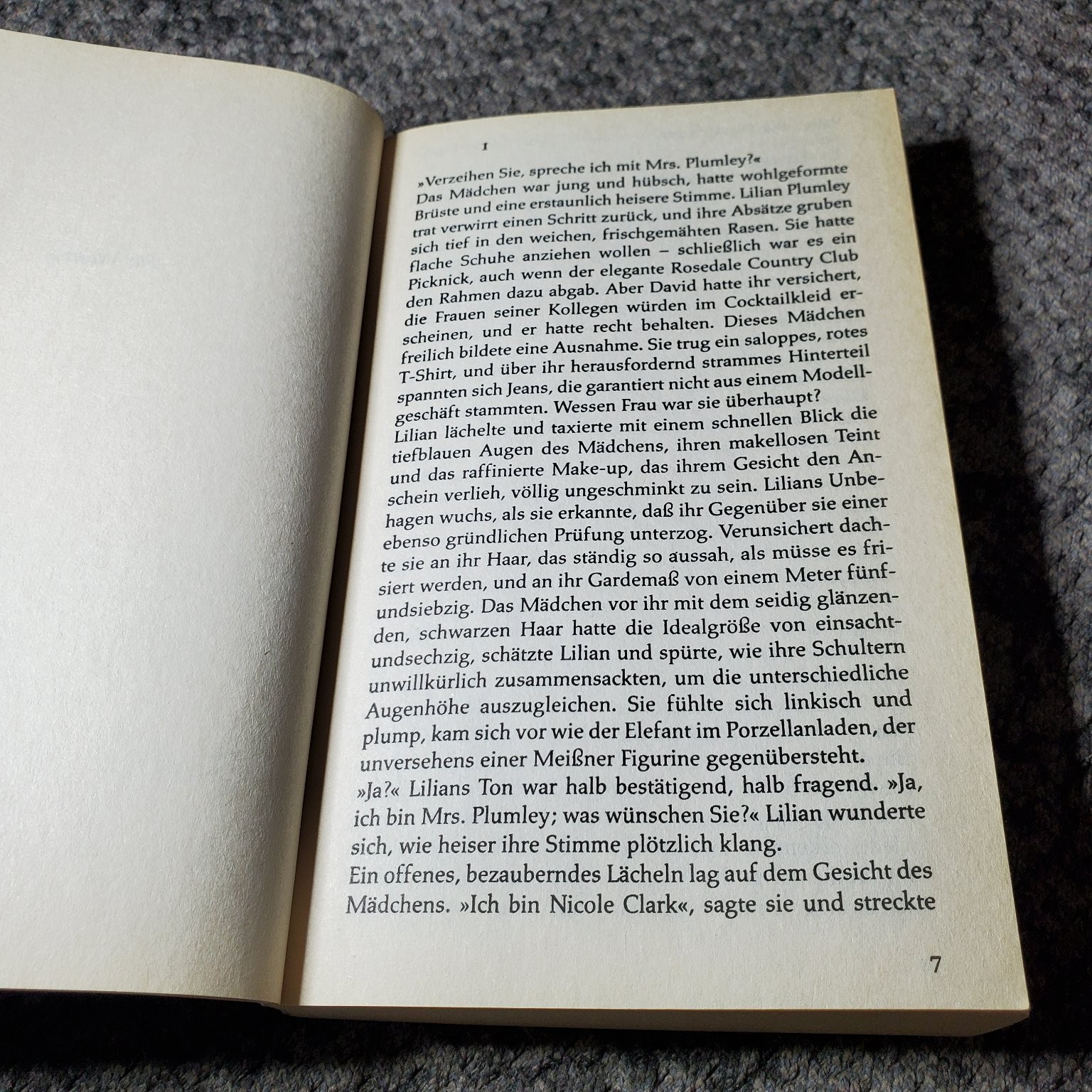 Ich will Ihren Mann Joy Fielding 1997 German Thriller Knauer Taschenbuch Novel