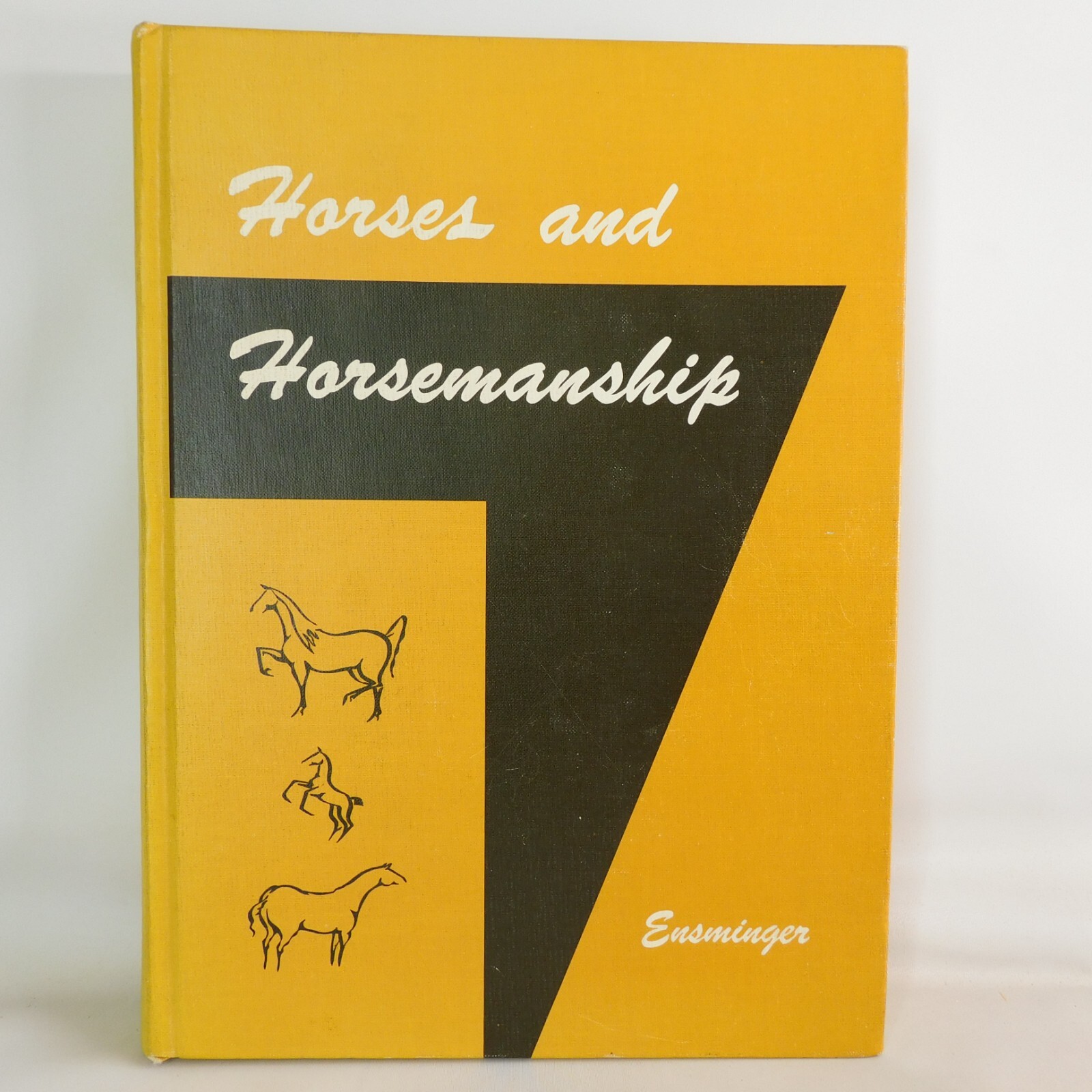 Horsemanship and Riding Horses Equestrian Riding 1977 Illus HC by M E Ensminger