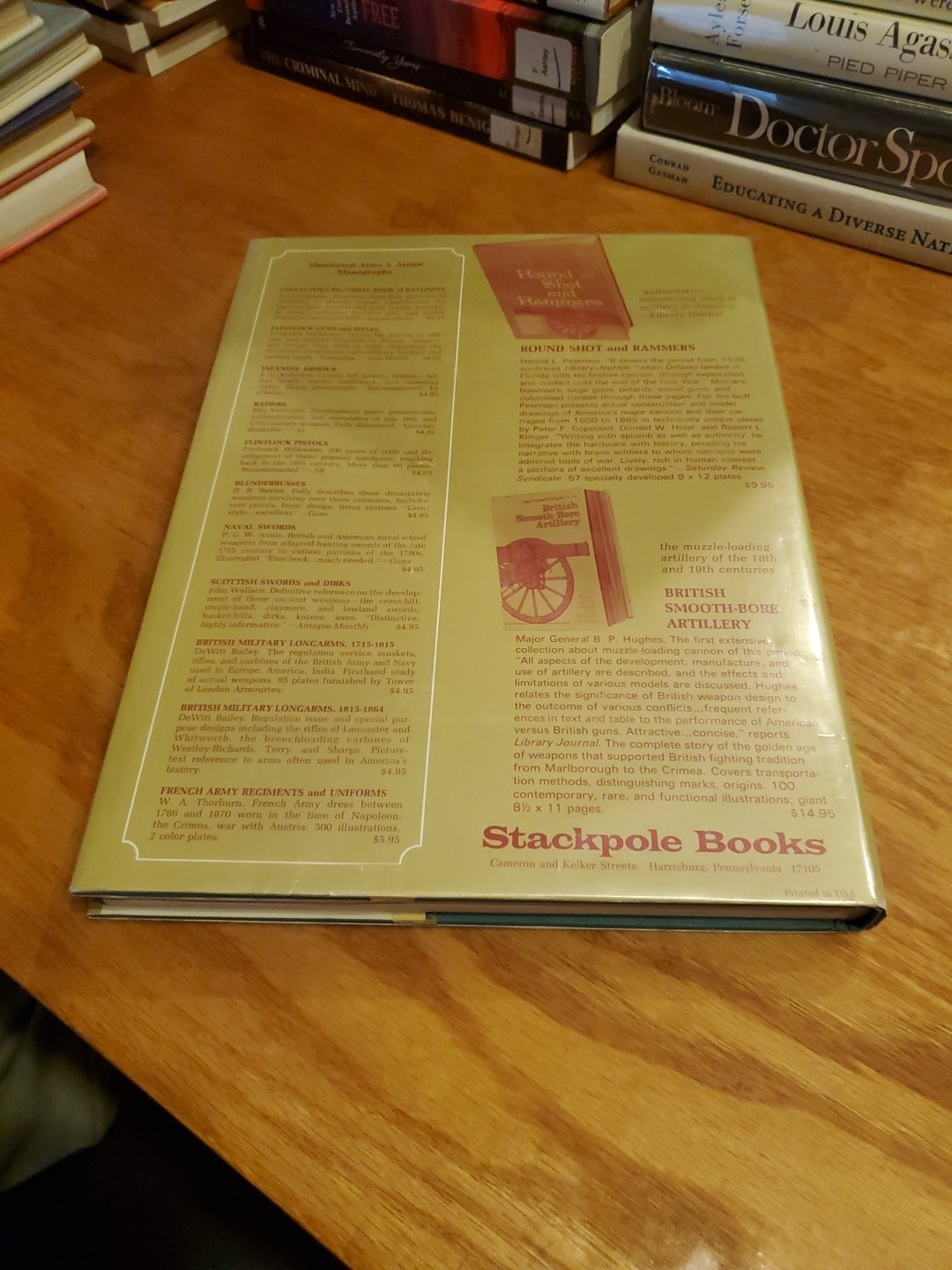 Spanish Military Weapons in Colonial America 1700-1821 by Brinckerhoff+1 1972 HC