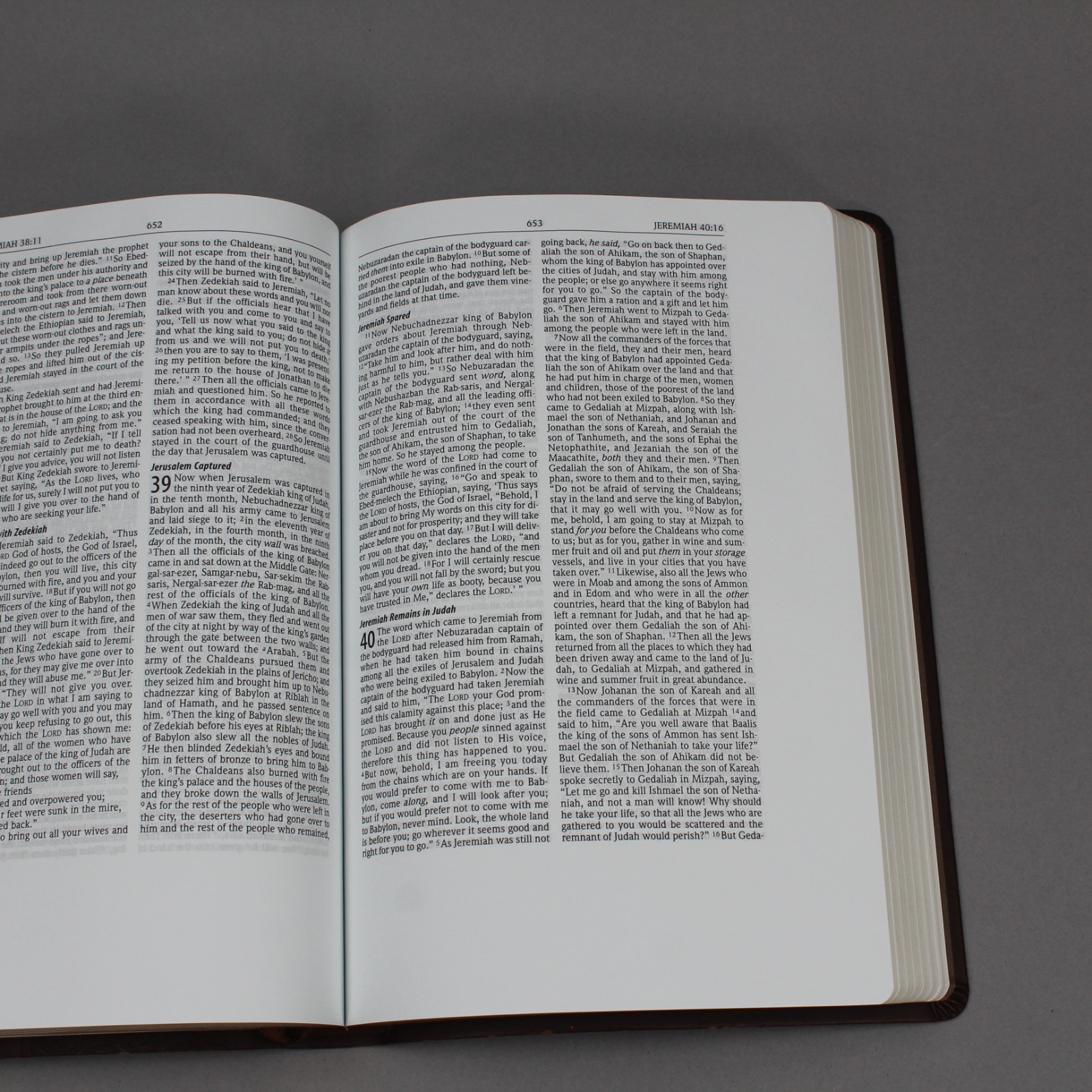 New American Standard Note-Taker’s Bible Leathersoft Vegan Leather Red Letter